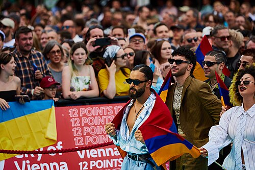 ESC 2026 Turquoise Carpet Event Simón 006