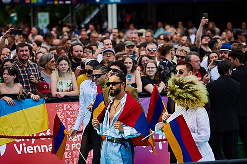 ESC 2026 Turquoise Carpet Event Simón 008