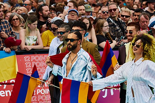 ESC 2026 Turquoise Carpet Event Simón 009