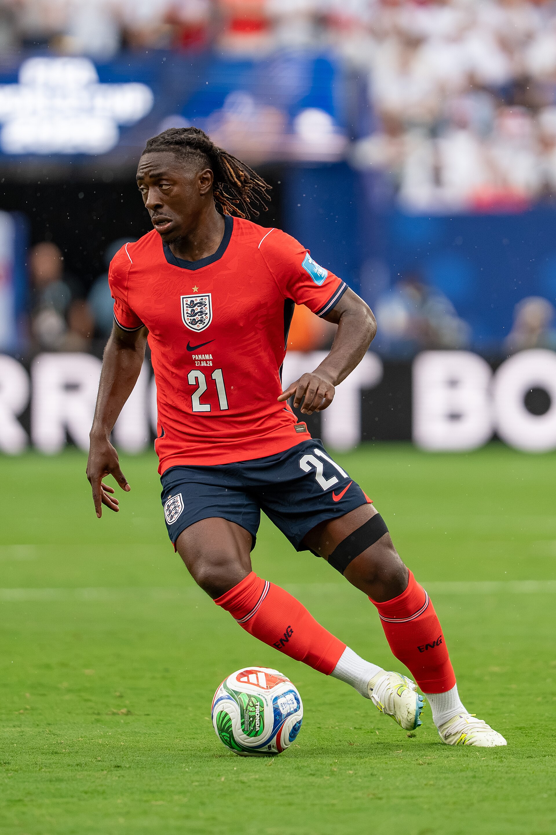 Eberechi Eze during England v Panama on 27 June 2026 at the 2026 FIFA World Cup