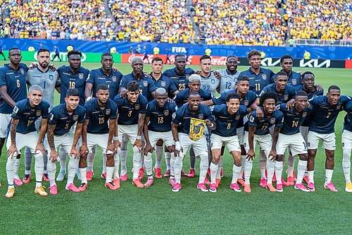 Ecudaor World Cup Roster during Côte d'Ivoire v Ecuador on 14 June 2026 at the 2026 FIFA World Cup