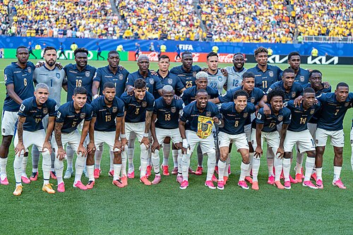 Ecudaor World Cup Roster during Côte d'Ivoire v Ecuador on 14 June 2026 at the 2026 FIFA World Cup