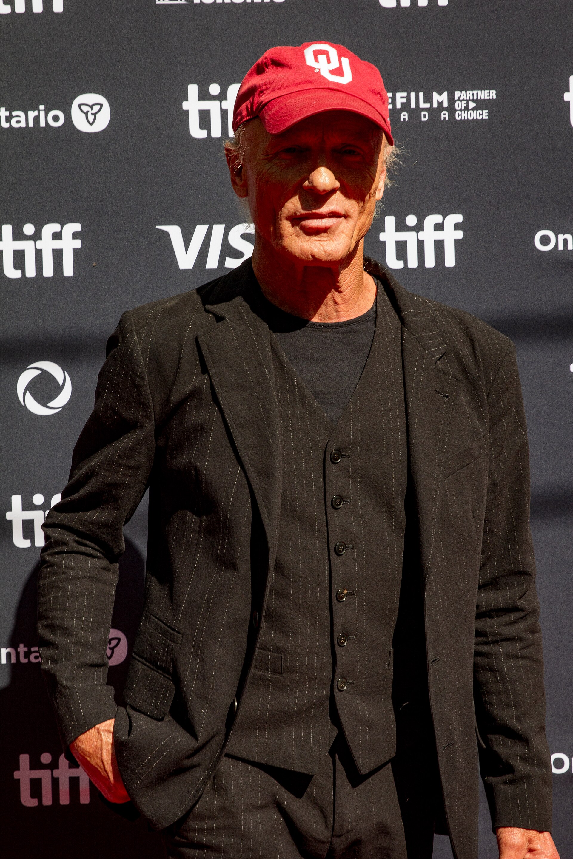 Ed Harris, actor, at the 2024 Toronto International Film Festival (TIFF) for the movie Riff Raff.