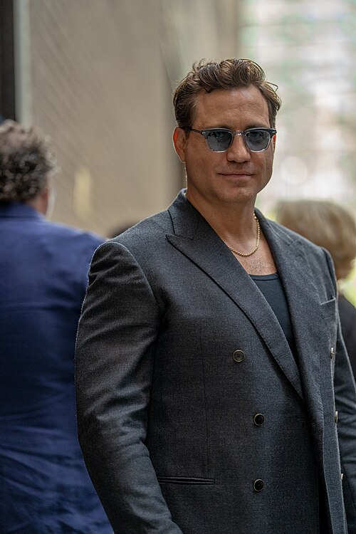 Venezuelan actor Édgar Ramírez attending the world premiere of the film "Next Life" at the 25th Tribeca Film Festival in New York City.