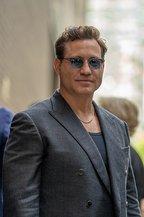 Venezuelan actor Édgar Ramírez attending the world premiere of the film "Next Life" at the 25th Tribeca Film Festival in New York City.