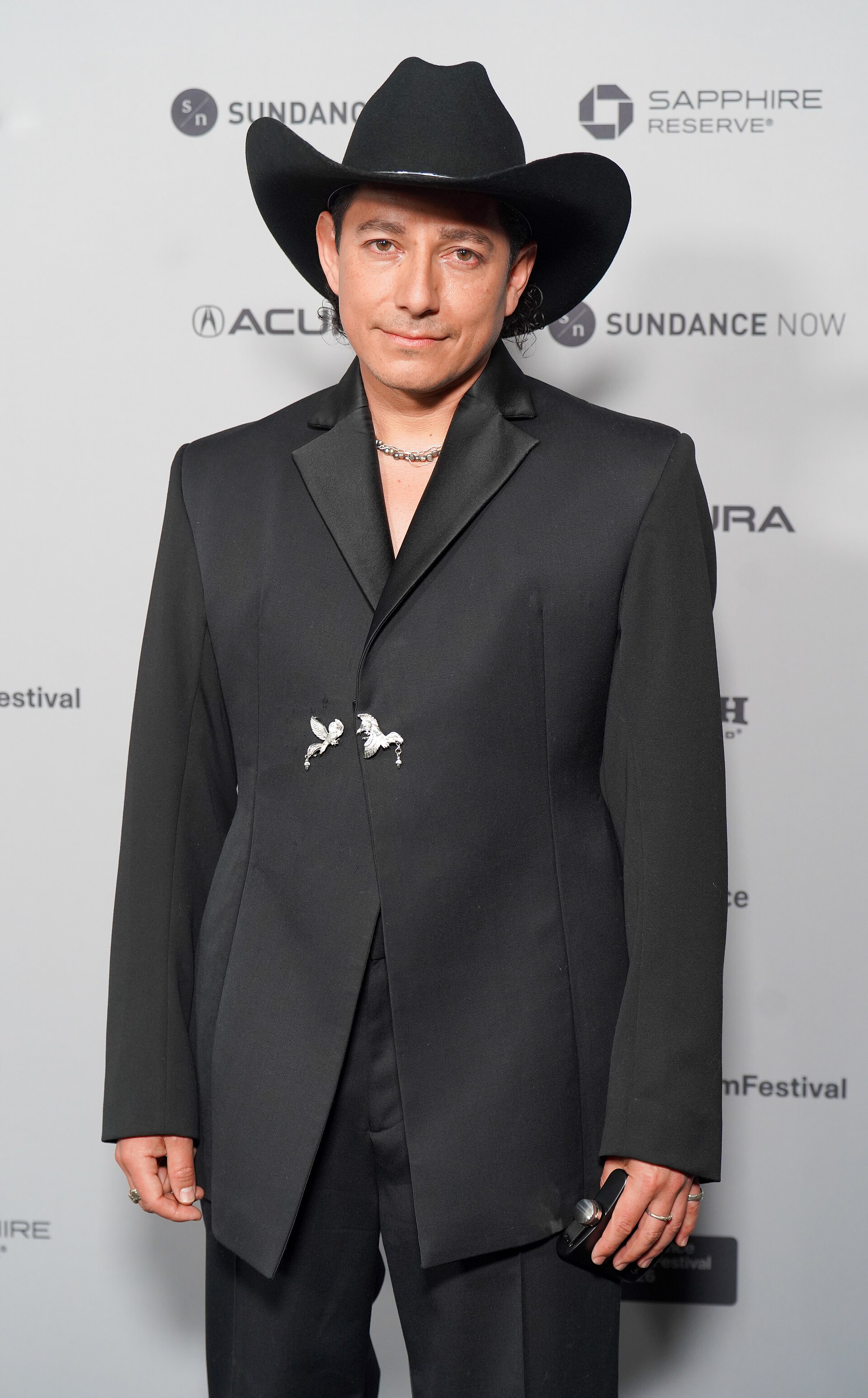Director Efrain Mojica at the 2026 Sundance Film Festival in Park City, UT.