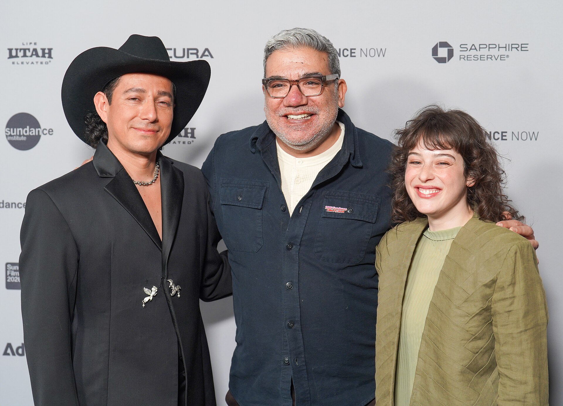 Directors Efrain Mojica and Rebecca Zweig at the 2026 Sundance Film Festival in Park City, UT.