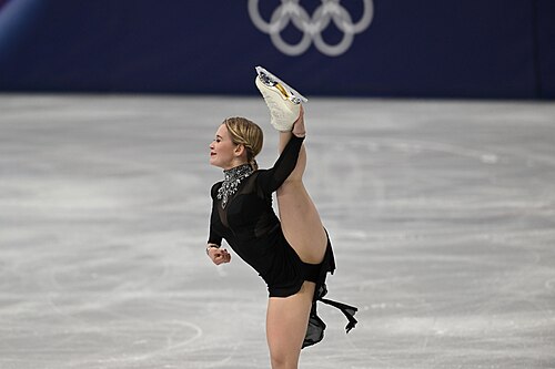 MILAN, ITALY - 19 FEBRUARY 2026: Ekaterina KURAKOVA of Poland compete during the Figure Skating Women Single Skating Free Skating at the Olympic Winter Games Milano Cortina 2026 Milano Ice Skating Arena on February 19, 2026 in Milan, Italy