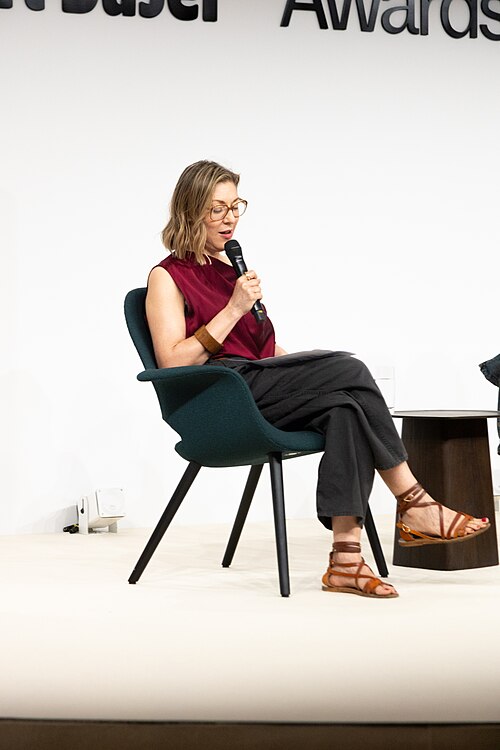 Elena Filipovic, Director of Kunstmuseum Basel, at the Art Basel international art fair in Basel, Switzerland in June 2025.