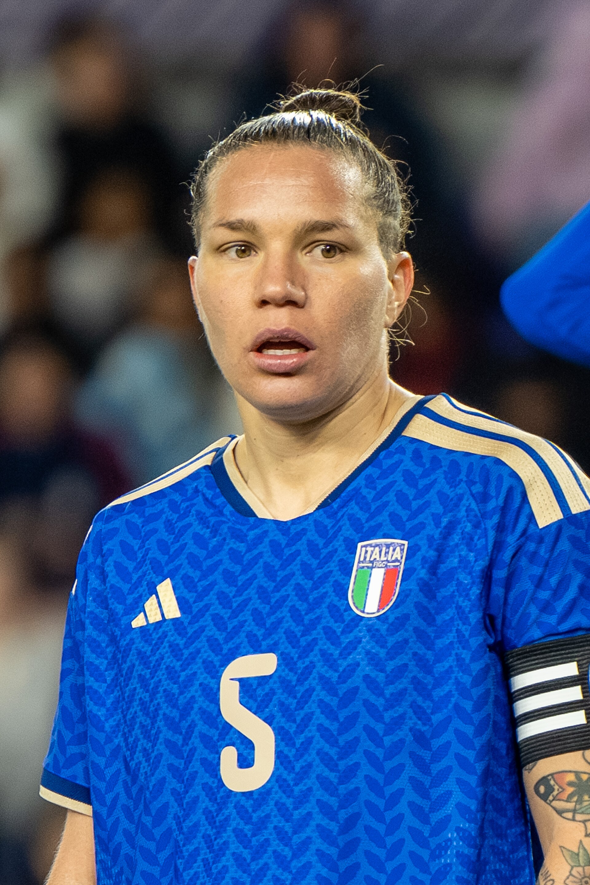 Elena Linari during United States Women's Soccer Team vs Italy Women's National Football Team on November 28 2025