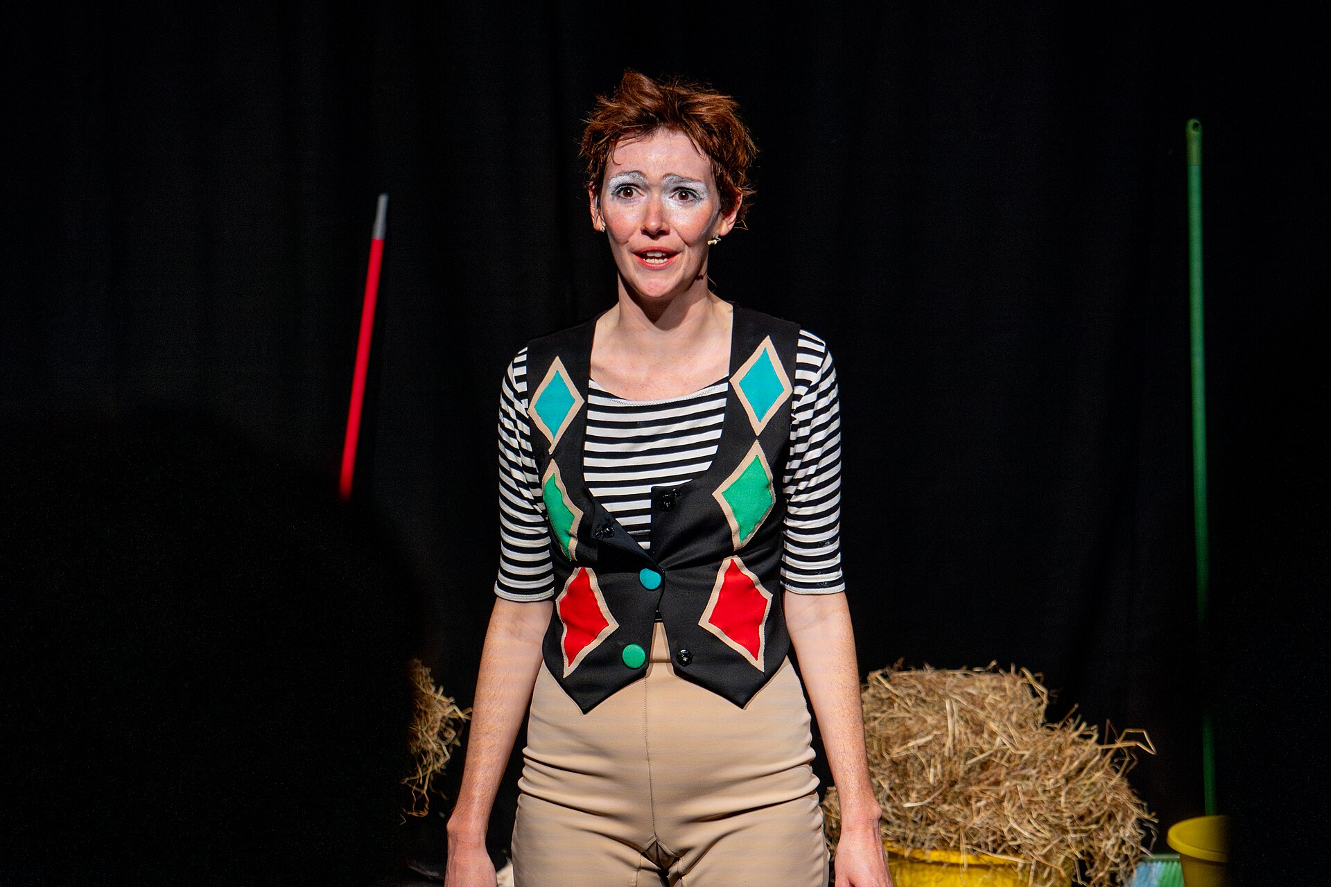 Elf Lyons, comedian, at the 2024 Edinburgh Festival Fringe in Edinburgh, Scotland.