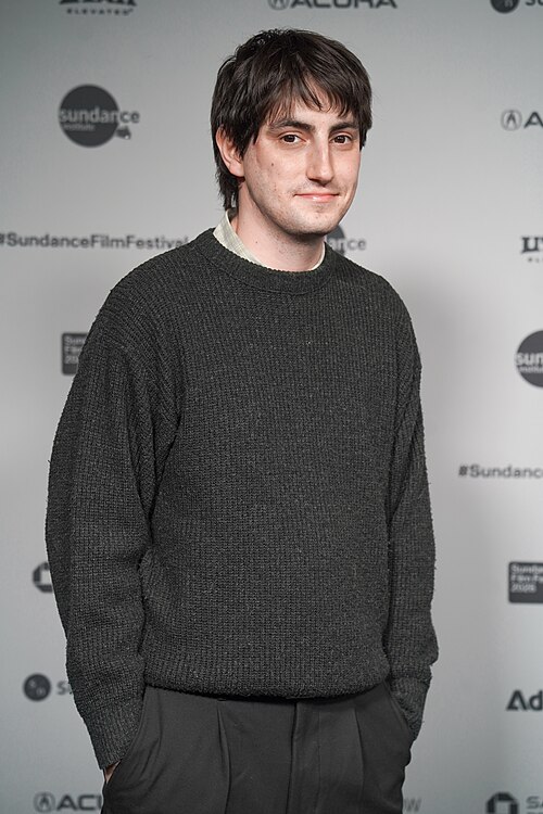 Eli Vidis Newman at the Radiant Frost premiere at the 2026 Sundance Film Festival