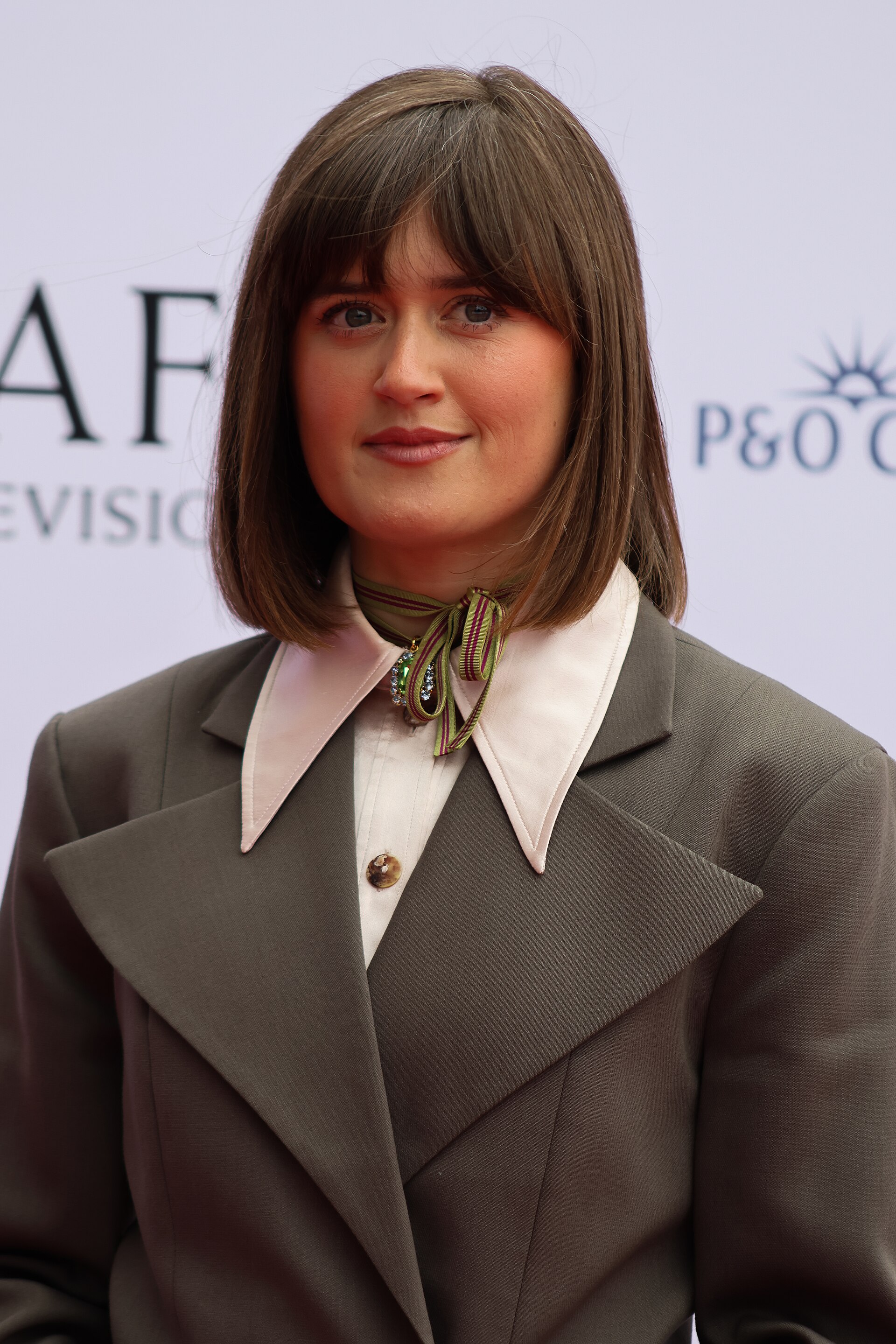 Ella Bruccoleri at the TV BAFTA red carpet, May 26