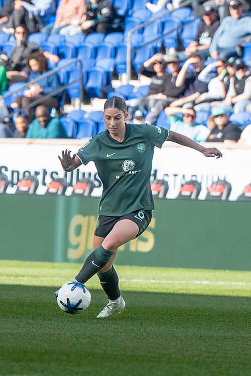 Ella Hase during Gotham FC v Racing Louisville on May 3, 2026