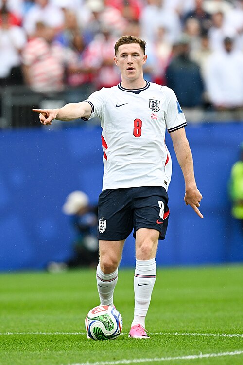 FOXBOROUGH, UNITED STATES - June 23: Elliot Anderson #8 of England during the FIFA World Cup 2026 Group L match between England and Ghana on June 23, 2026 Boston Stadium , Foxborough, Massachusetts