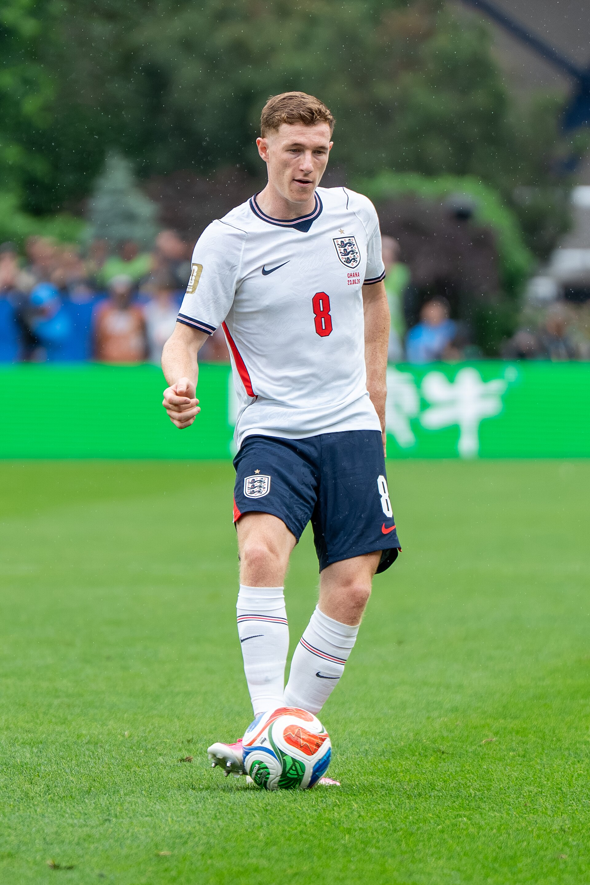 Elliot Anderson during England v Ghana on 23 June 2026 at the 2026 FIFA World CupWikiPortraits at 2026 FIFA World Cup (England v Ghana, 23 June 2026)