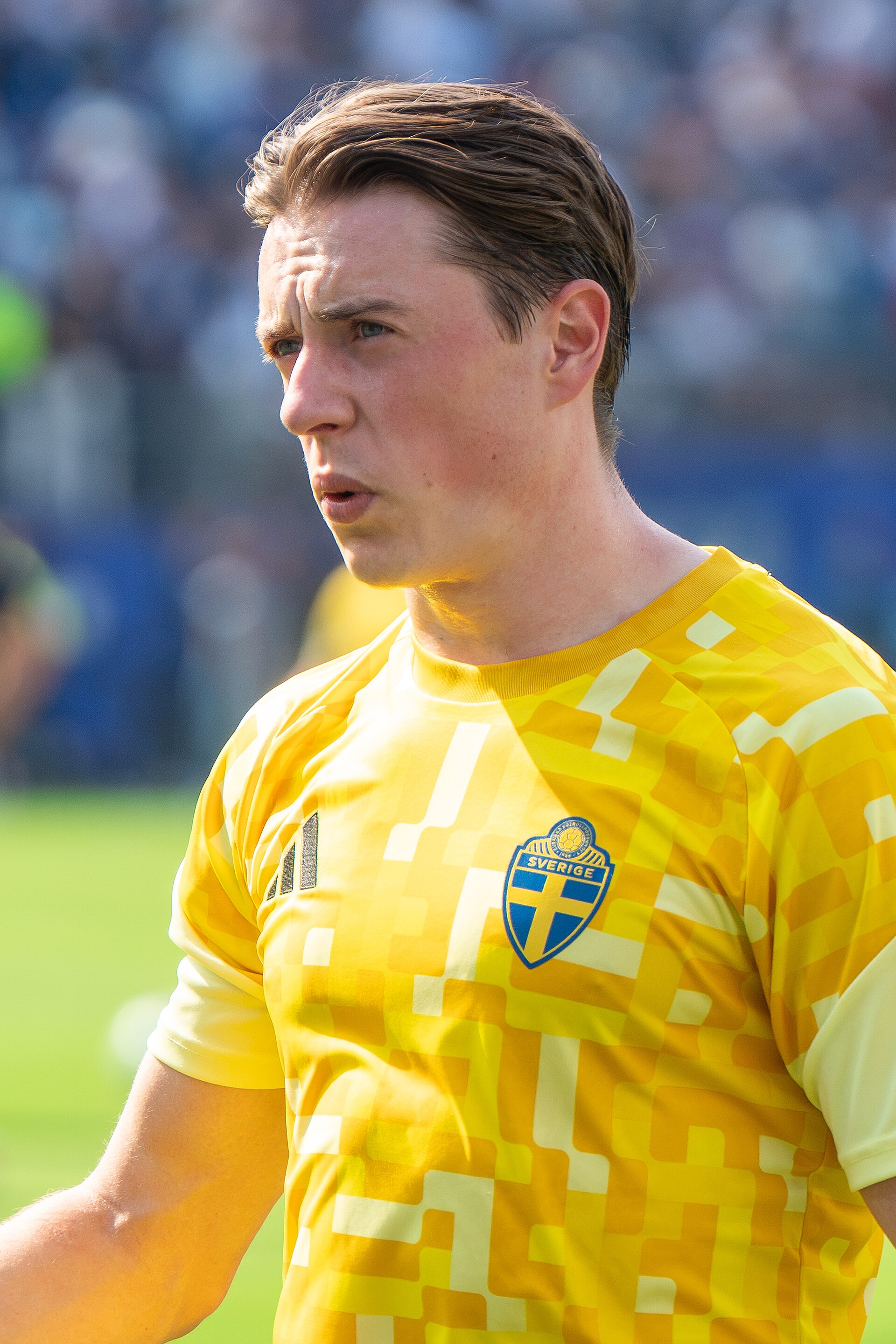 Elliot Stroud during France v Sweden at the 2026 FIFA World Cup