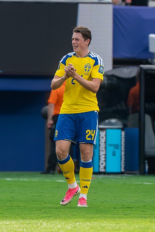 Elliot Stroud during France v Sweden at the 2026 FIFA World Cup