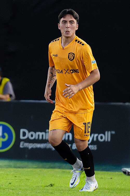 Emerson Nieto playing for the Fort Wayne FC vs Richmond Kickers on June, 20, 2026