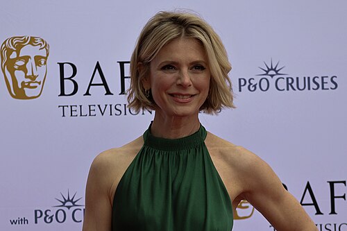 Emilia Fox on the red carpet at BAFTA TV Awards May 26