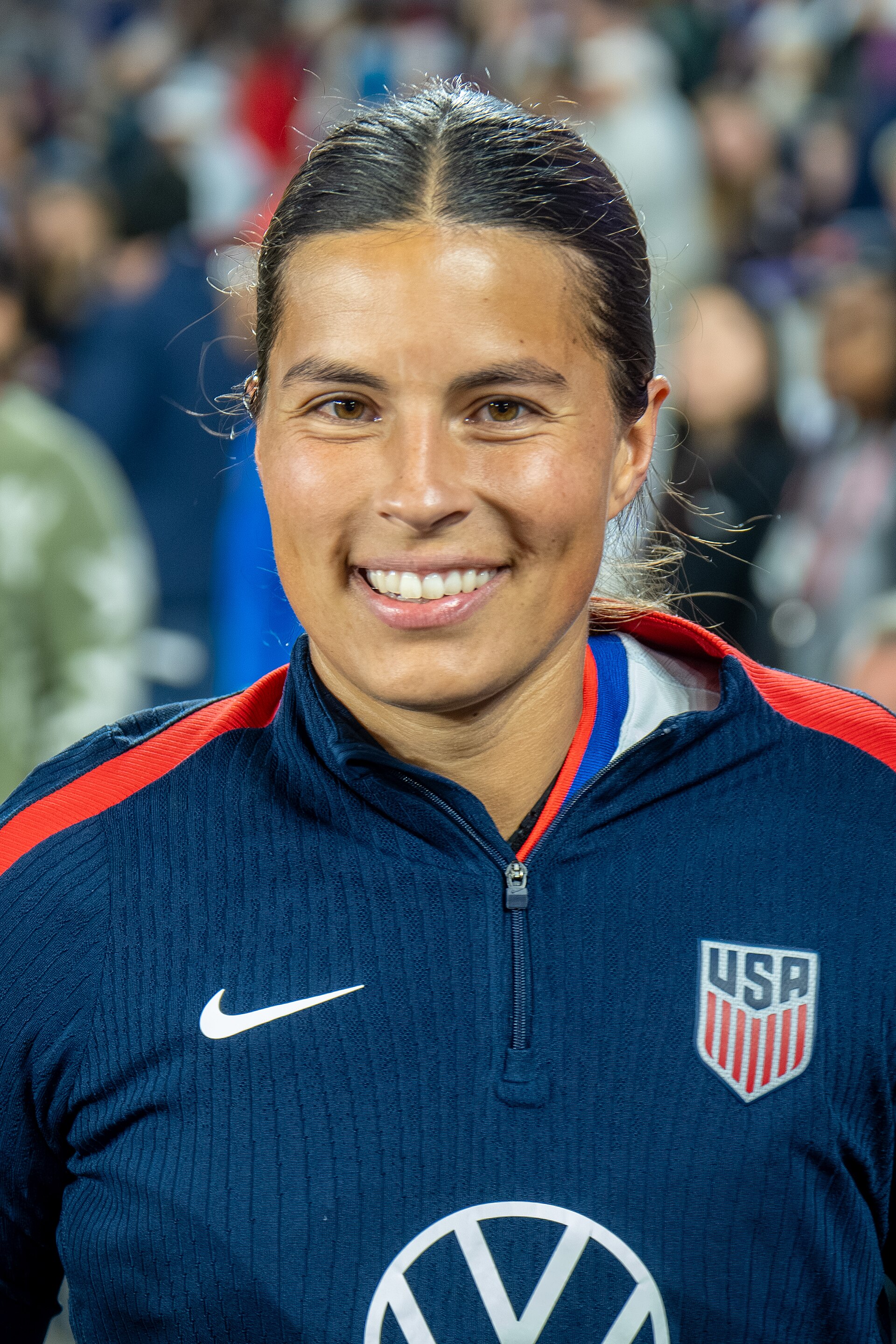 Emily Sams during United States Women's Soccer Team vs Italy Women's National Football Team on November 28 2025
