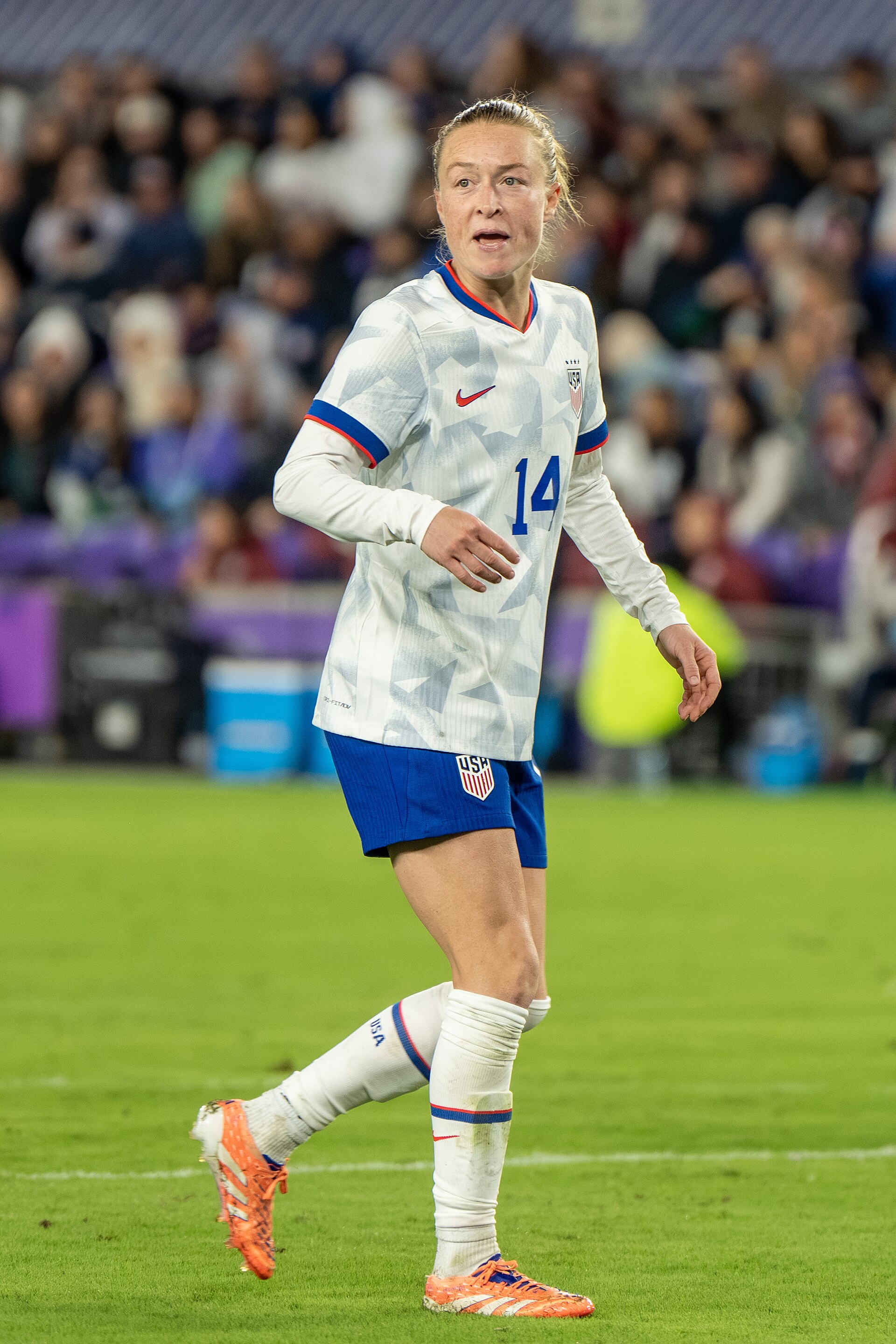 Emily Sonnett during United States Women's Soccer Team vs Italy Women's National Football Team on November 28 2025