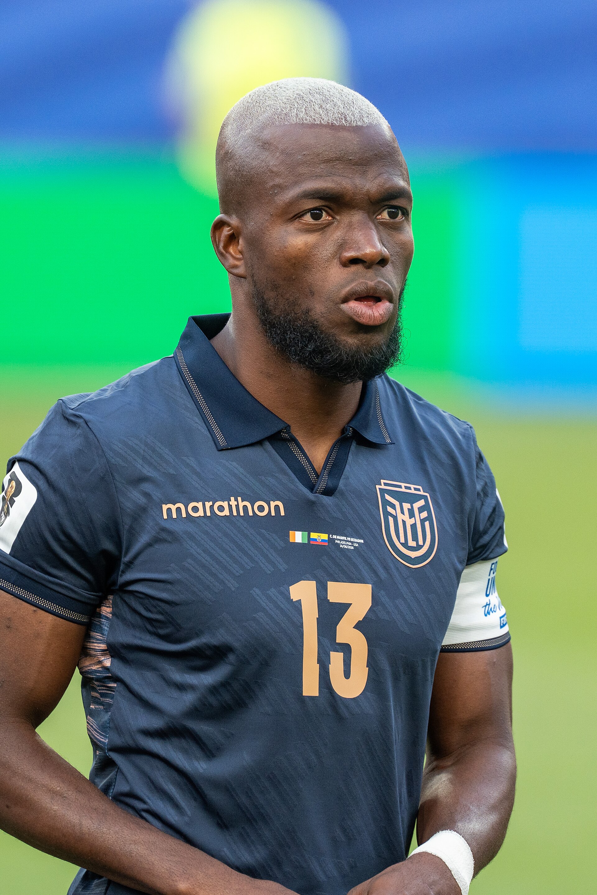 Enner Valencia during Côte d'Ivoire v Ecuador on 14 June 2026 at the 2026 FIFA World Cup