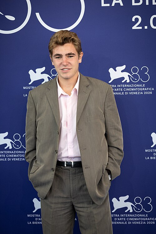 Enzo Ferraroli, actor, at 82nd Venice International Film Festival in Venice, Italy for the film Burgundy.