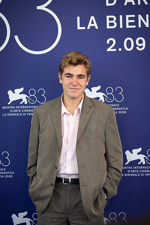 Enzo Ferraroli, actor, at 82nd Venice International Film Festival in Venice, Italy for the film Burgundy.
