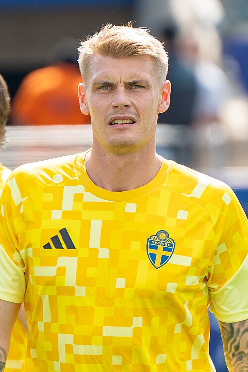 Eric Smith during France v Sweden at the 2026 FIFA World Cup