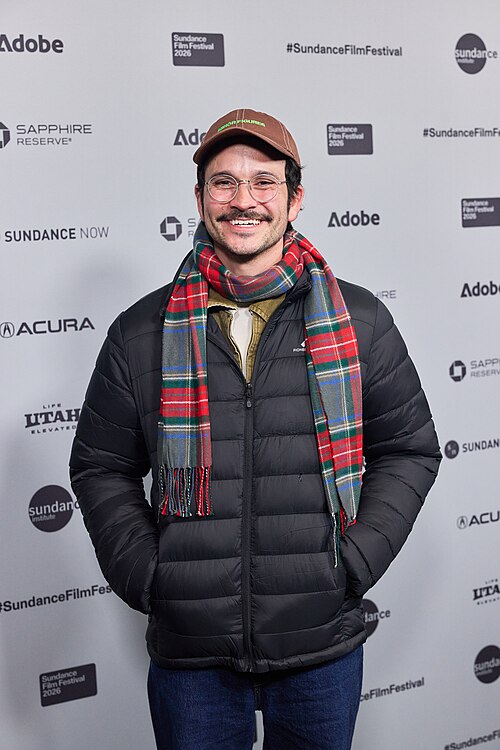 Eric Vera at the 2026 Sundance Film Festival for Some Kind of Refuge