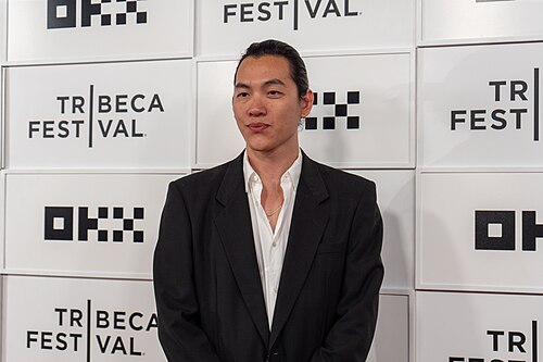 Eric Yue at the premiere of "The Last Day" at the 25th Tribeca Film Festival in New York City.