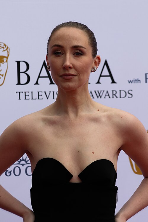 Erin Doherty at the TV BAFTA red carpet May 26