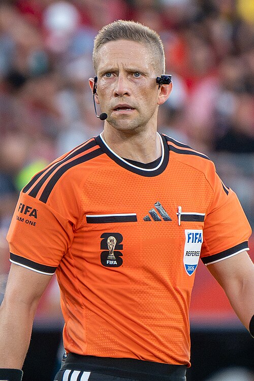 Espen Eskås during Croatia v Portugal on 2 July 2026 at the 2026 FIFA World Cup