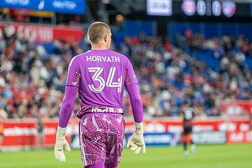 Ethan Horvath during New York Red Bulls vs FC Dallas on May 2, 2026