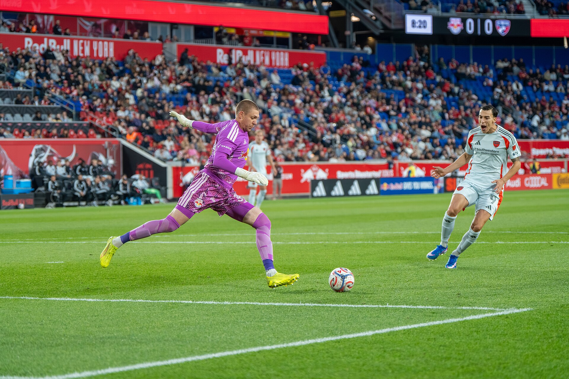 Ethan Horvath during New York Red Bulls vs FC Dallas on May 2, 2026