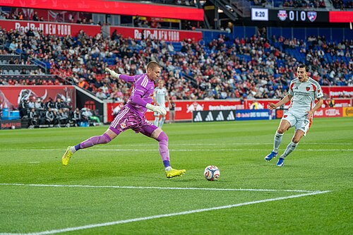 Ethan Horvath during New York Red Bulls vs FC Dallas on May 2, 2026