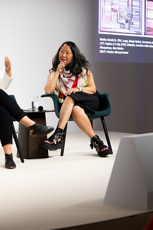 Eungie Joo, curator, at the Art Basel international art fair in Basel, Switzerland in June 2025.
