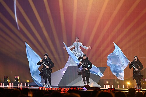 Mariam Shengelia in the Second Semifinal of the 69th Annual Eurovision Song Contest