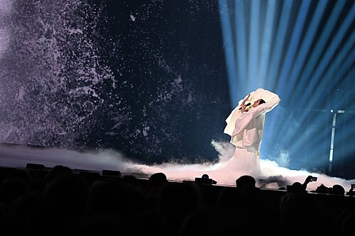 Nina Žižić in the Second Semifinal of the 69th Annual Eurovision Song Contest
