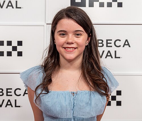 Eva Jade Halford at the premiere of "The Last Day" at the 25th Tribeca Film Festival in New York City.
