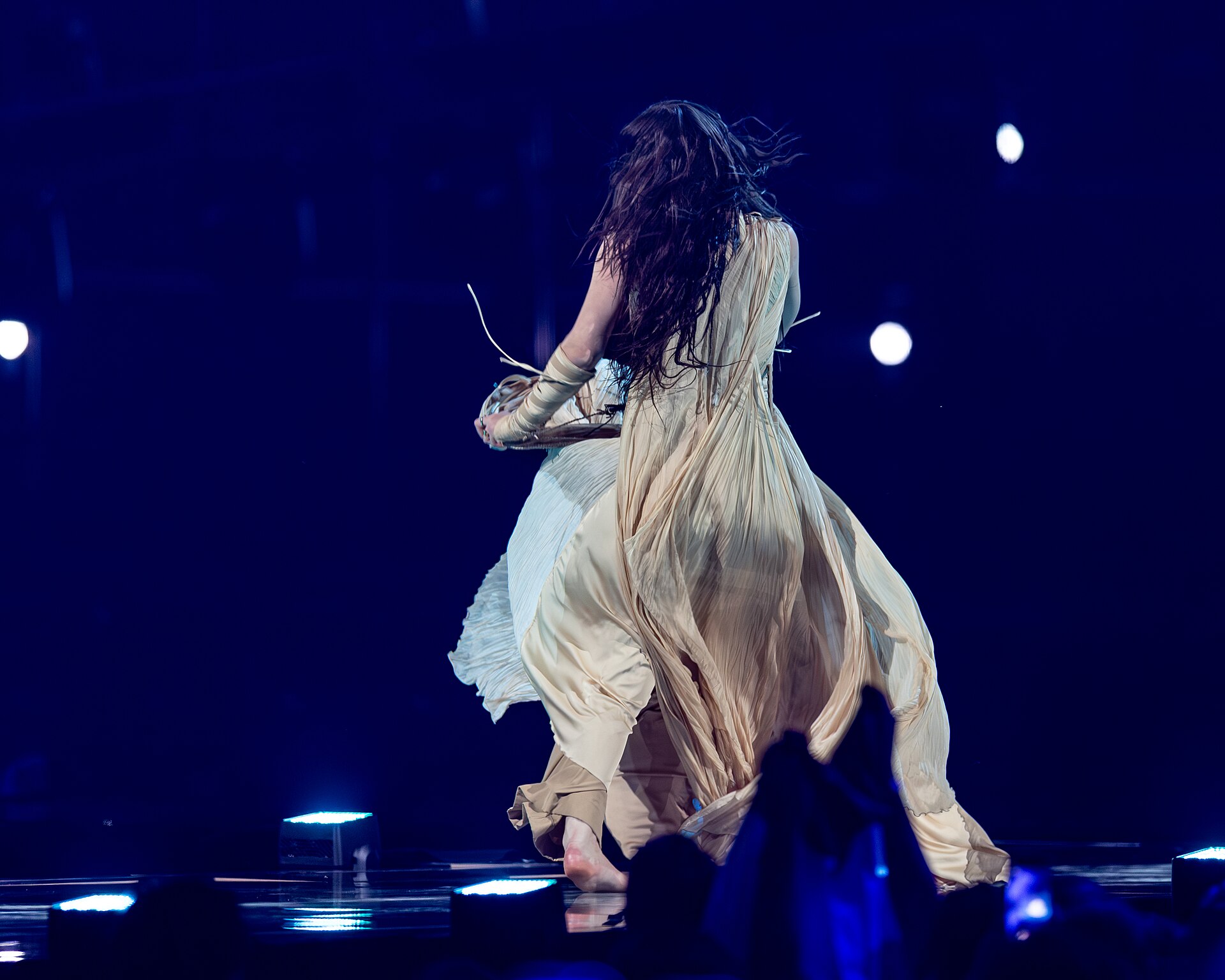 Eva Marija performing Mother Nature, representing Luxembourg in the 2nd Semi Final of the 2026 Eurovision Song Contest in Vienna