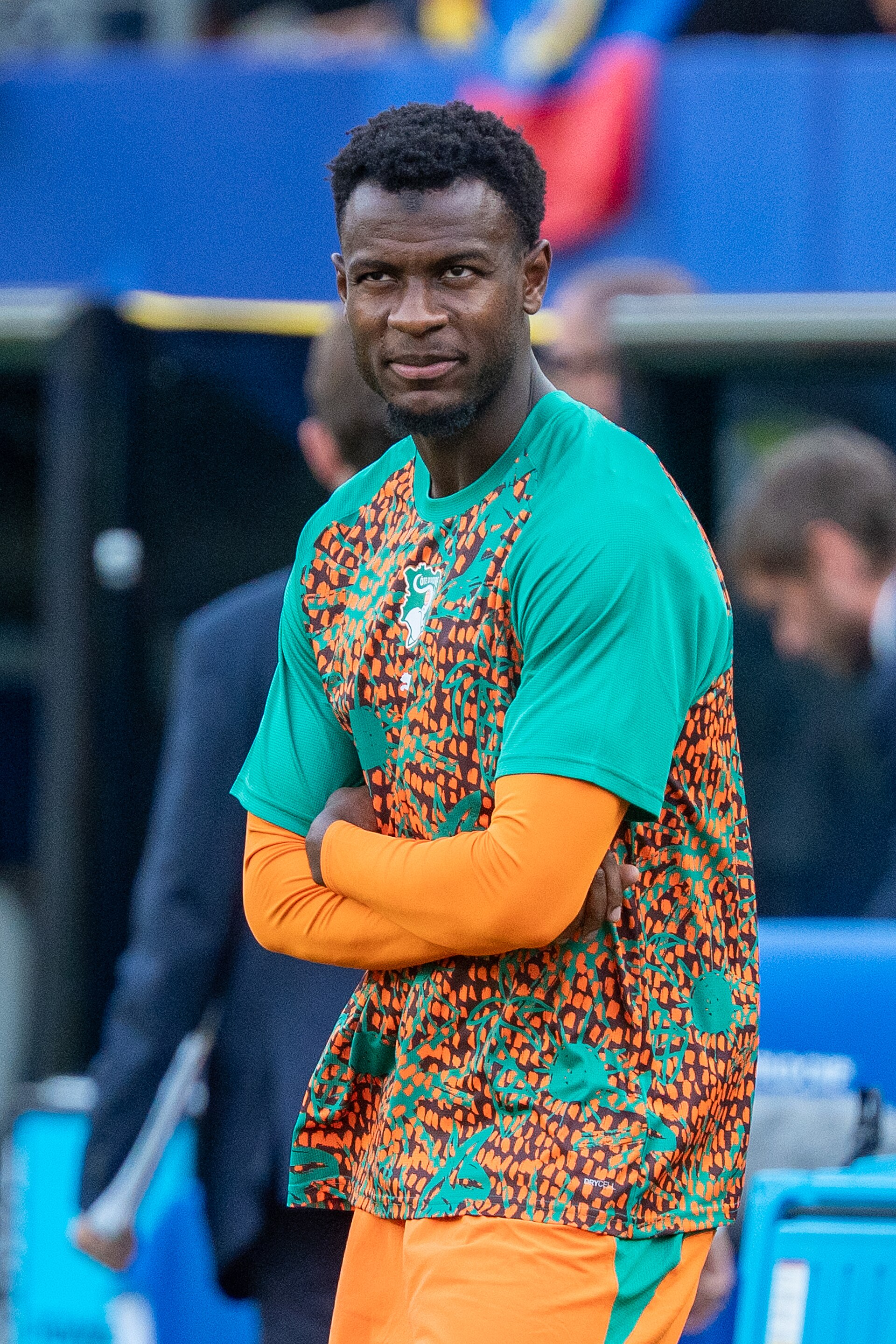 Evan Ndicka during Côte d'Ivoire v Ecuador on 14 June 2026 at the 2026 FIFA World Cup