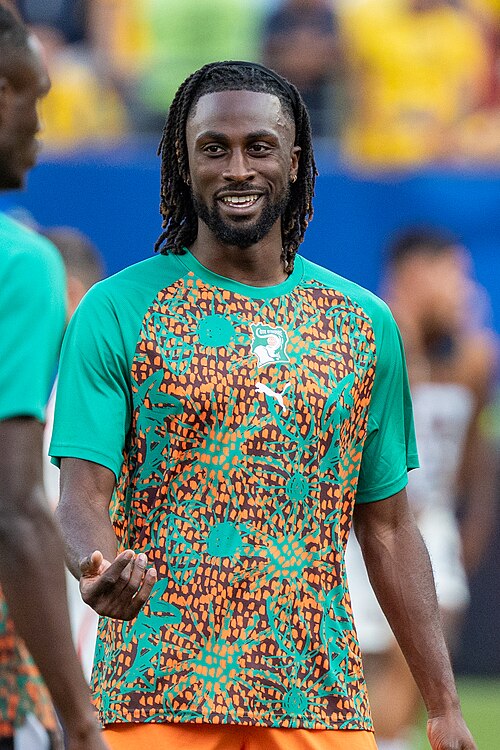 Evann Guessand during Côte d'Ivoire v Ecuador on 14 June 2026 at the 2026 FIFA World Cup