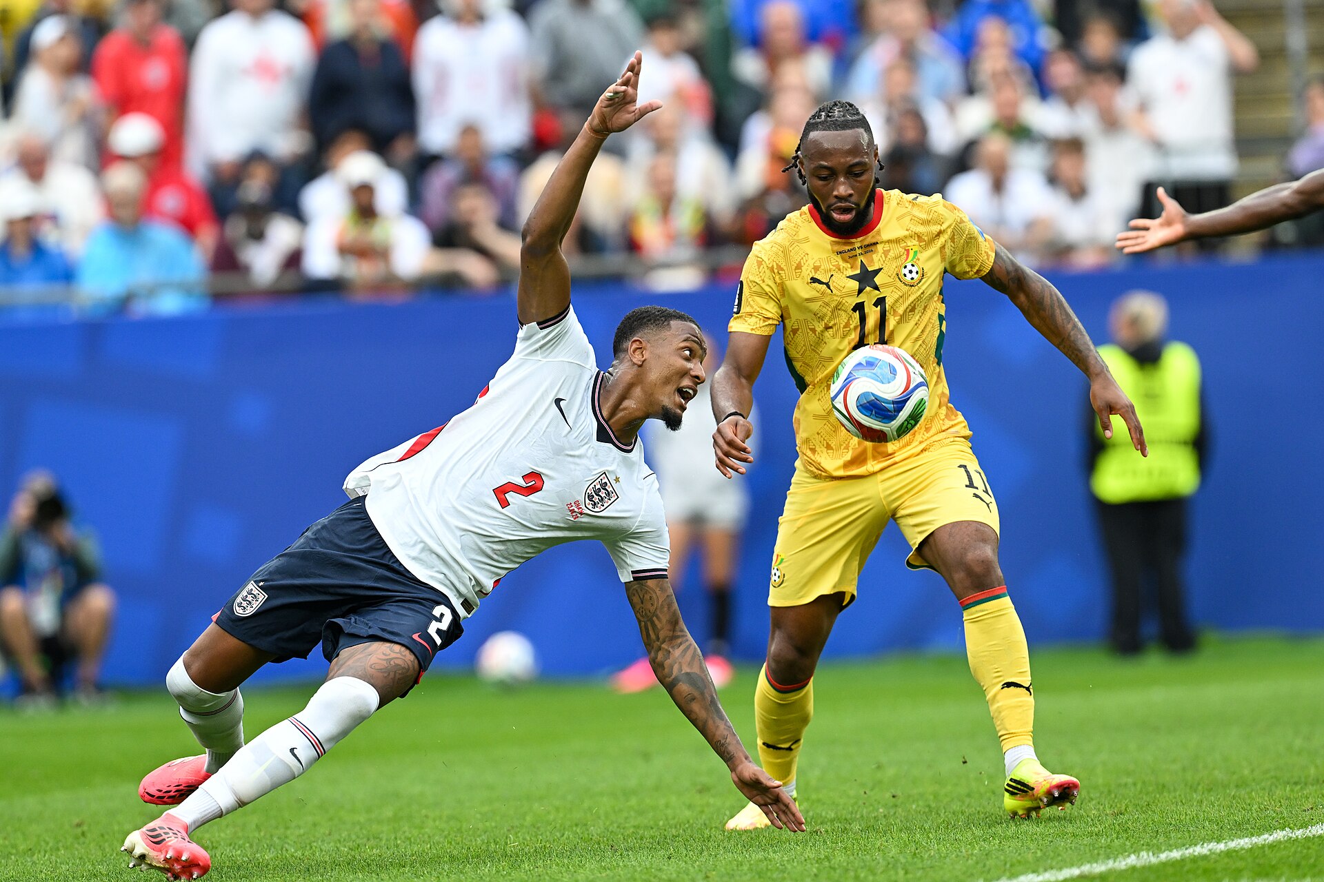 FOXBOROUGH, UNITED STATES - June 23: = during the FIFA World Cup 2026 Group L match between England and Ghana on June 23, 2026 Boston Stadium , Foxborough, Massachusetts