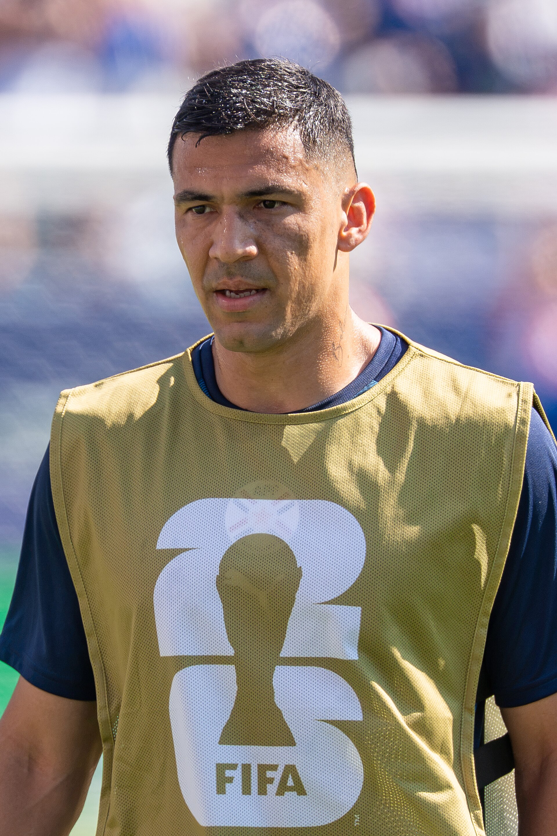 Fabian Balbuena during France v Paraguay at the 2026 FIFA World Cup