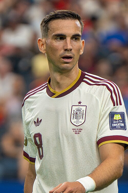 Fabian Ruiz during France v Spain at the 2026 FIFA World Cup