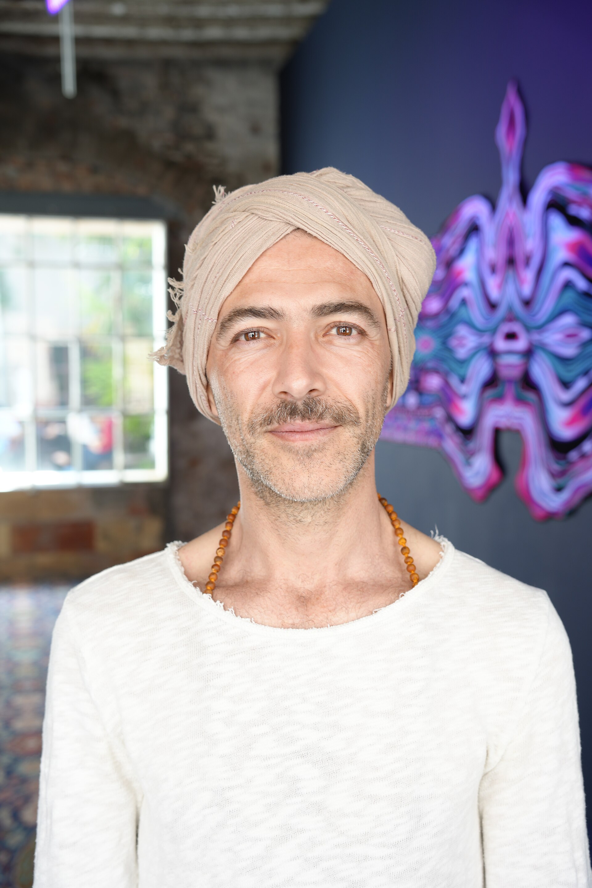 Faig Ahmed, Azerbaijani visual artist, presenting at the 2026 Venice Biennale.