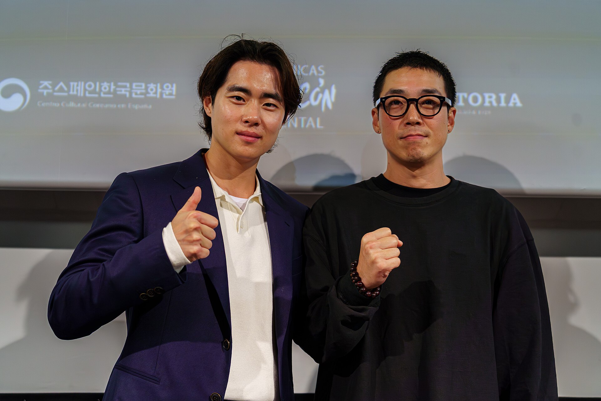 Jo Byung-gyu & Sang-Deok Lee at 2025 Fancine Malaga