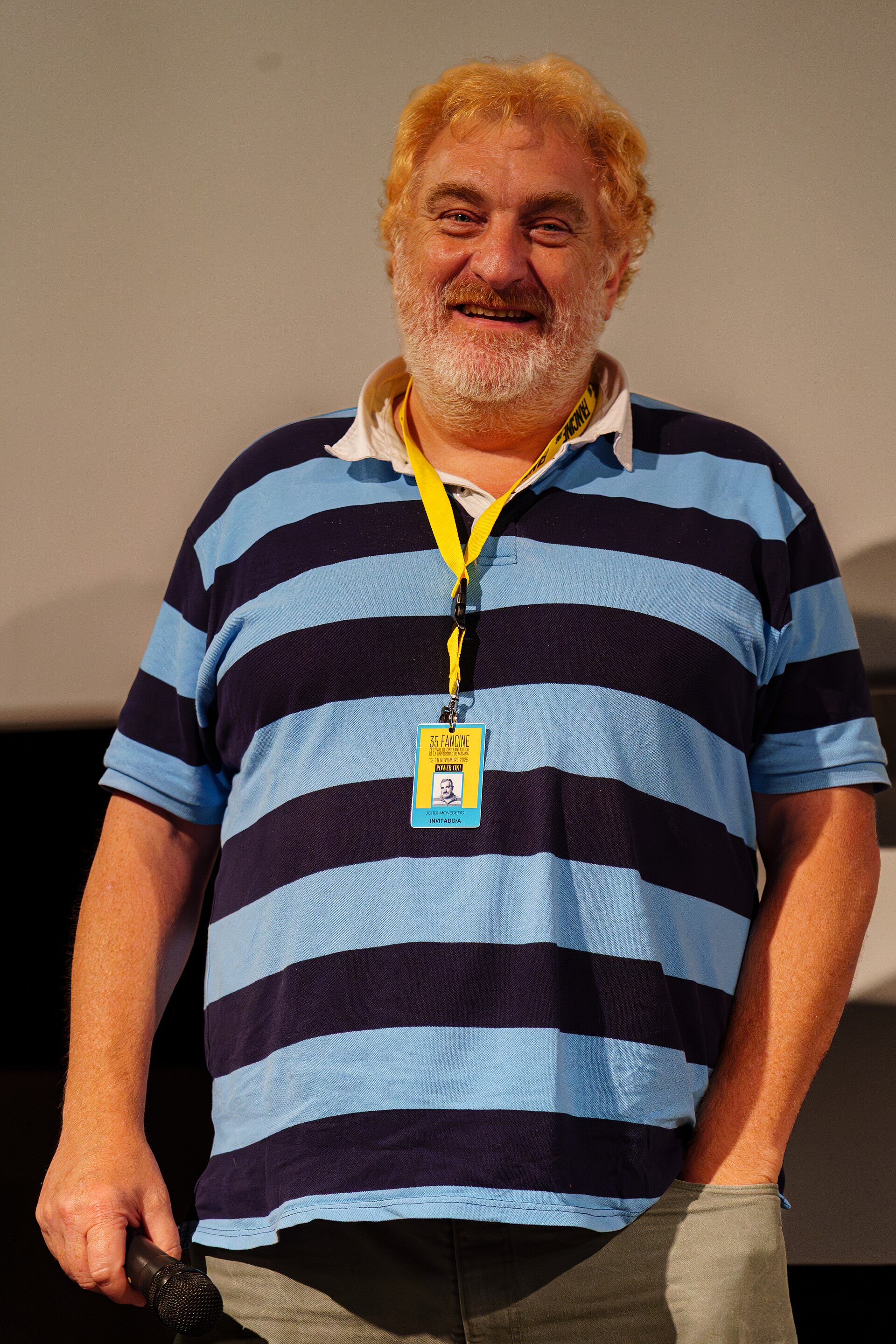 Jordi Monedero de Mesa at 2025 Fancine Malaga